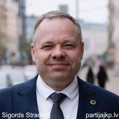 Jaunā konservatīvā partija valdes priekšsēdētājs Sigords Stradiņš